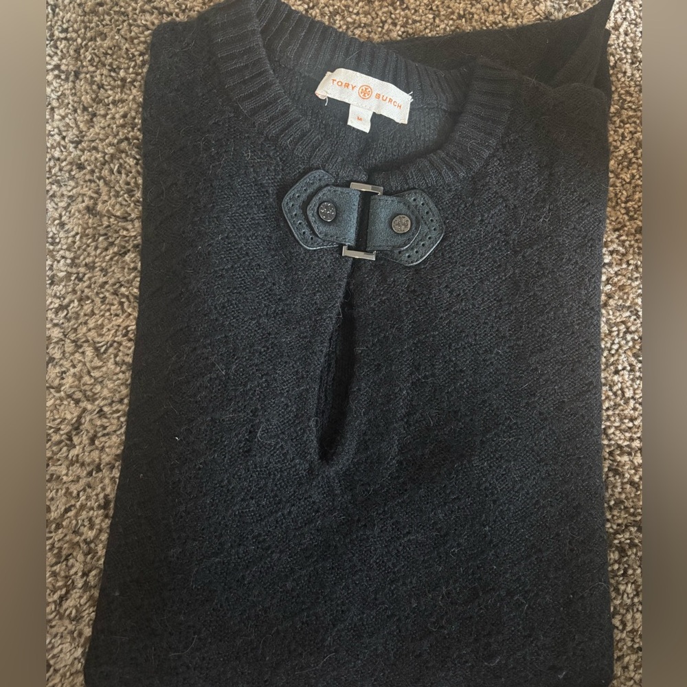 Tory Burch Sweater, size Medium, Black